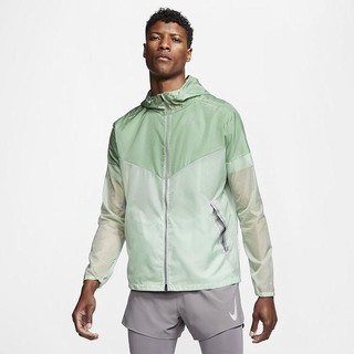 Jachete Nike Windrunner Running Barbati Argintii Verzi Inchis | OVNZ-30894